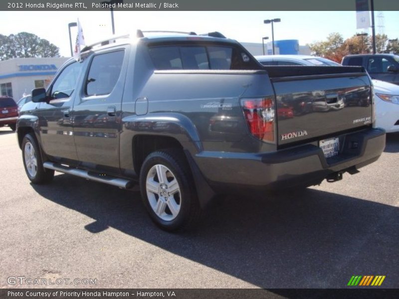 Polished Metal Metallic / Black 2012 Honda Ridgeline RTL