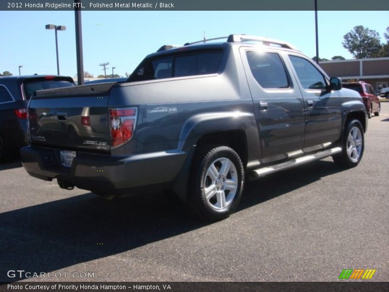 Polished Metal Metallic / Black 2012 Honda Ridgeline RTL