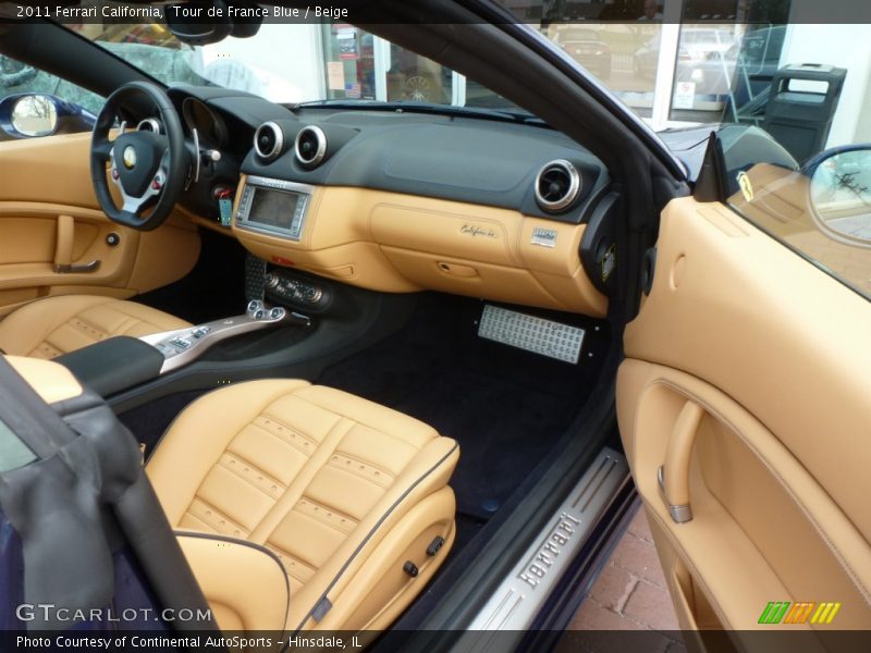 Dashboard of 2011 California 