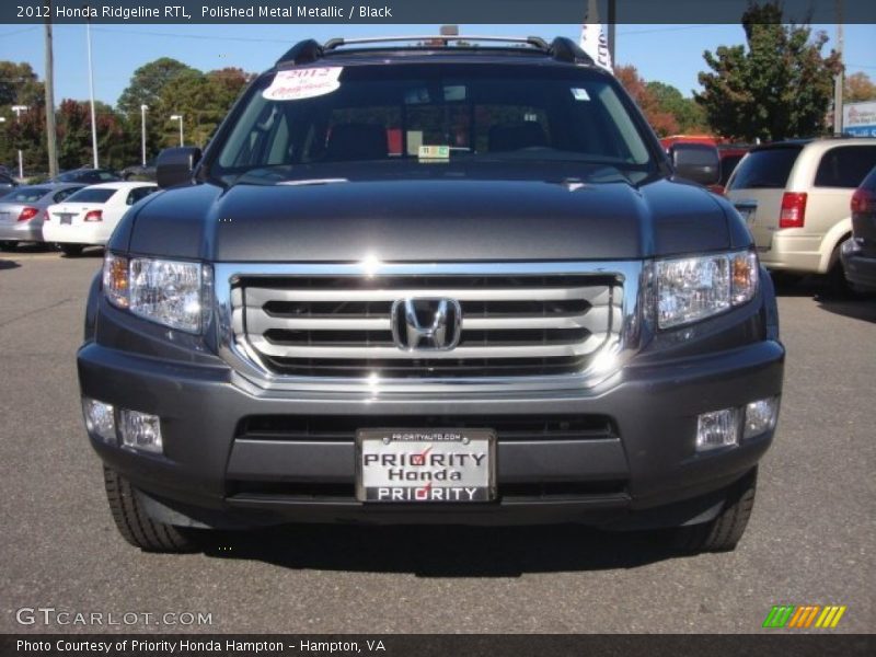 Polished Metal Metallic / Black 2012 Honda Ridgeline RTL