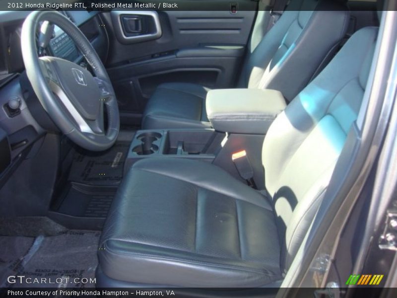 Polished Metal Metallic / Black 2012 Honda Ridgeline RTL