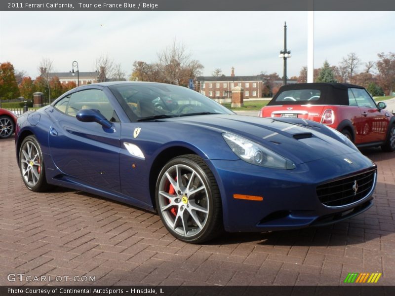 Front 3/4 View of 2011 California 