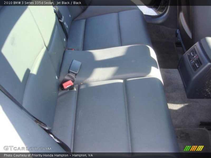 Jet Black / Black 2010 BMW 3 Series 335d Sedan