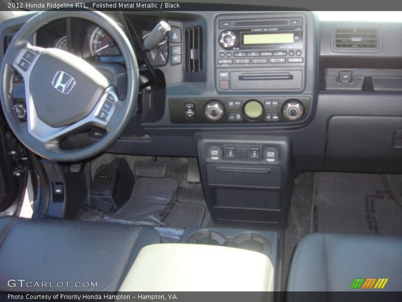 Polished Metal Metallic / Black 2012 Honda Ridgeline RTL