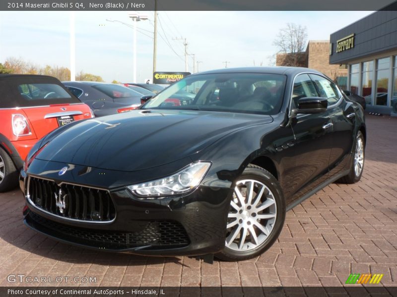 Nero (Black) / Nero 2014 Maserati Ghibli S Q4