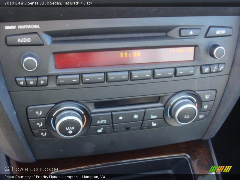 Jet Black / Black 2010 BMW 3 Series 335d Sedan