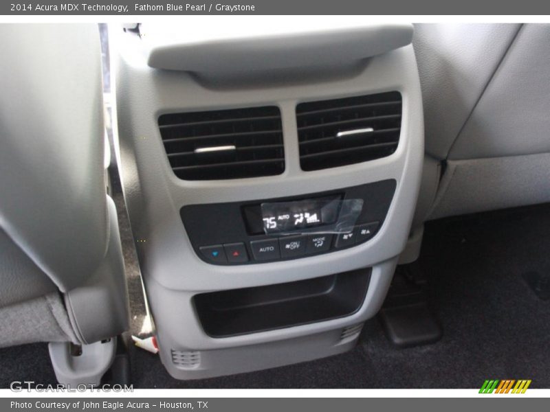 Fathom Blue Pearl / Graystone 2014 Acura MDX Technology