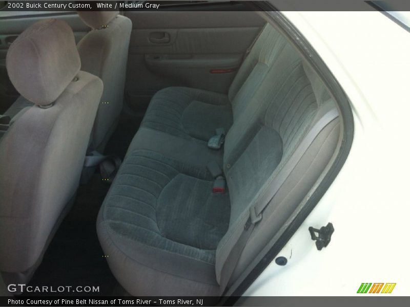 White / Medium Gray 2002 Buick Century Custom