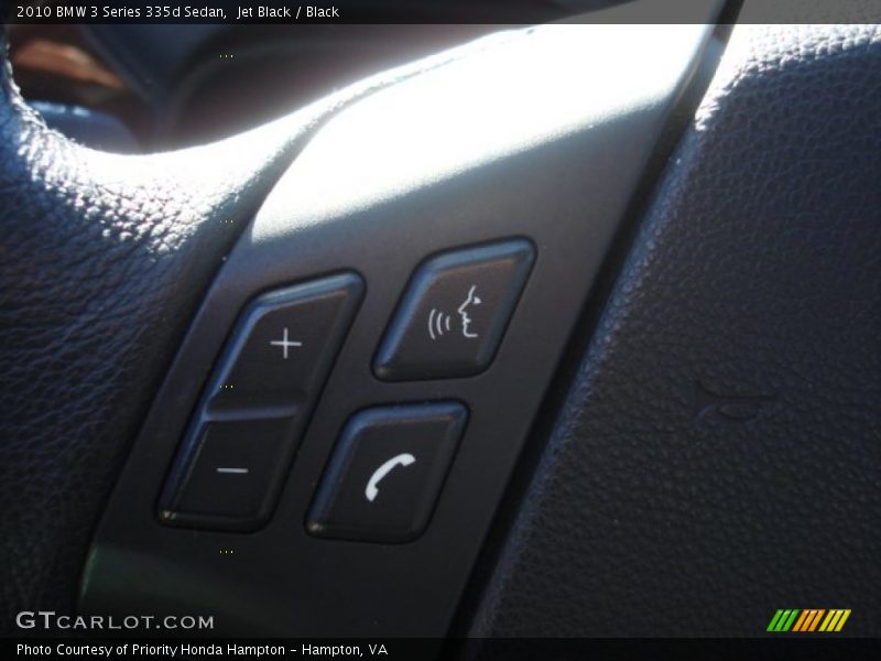 Jet Black / Black 2010 BMW 3 Series 335d Sedan