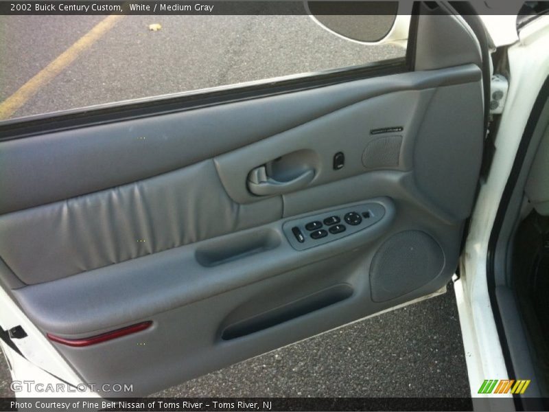 White / Medium Gray 2002 Buick Century Custom