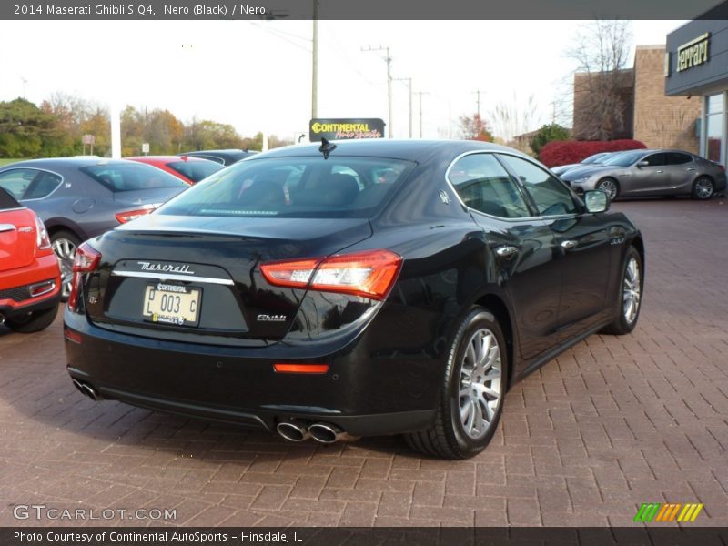 Nero (Black) / Nero 2014 Maserati Ghibli S Q4