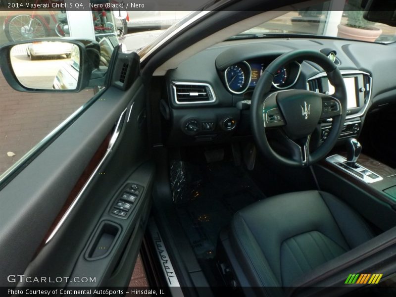 Nero (Black) / Nero 2014 Maserati Ghibli S Q4