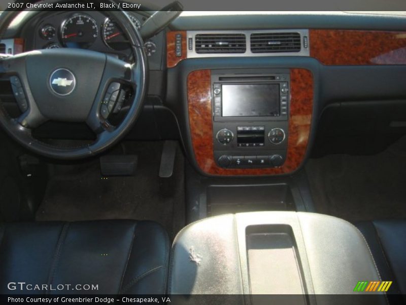 Black / Ebony 2007 Chevrolet Avalanche LT