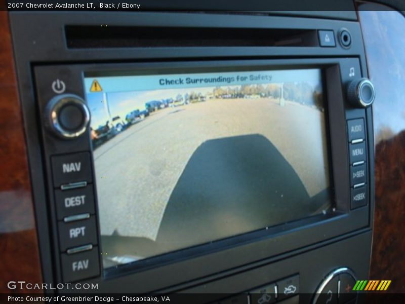 Black / Ebony 2007 Chevrolet Avalanche LT