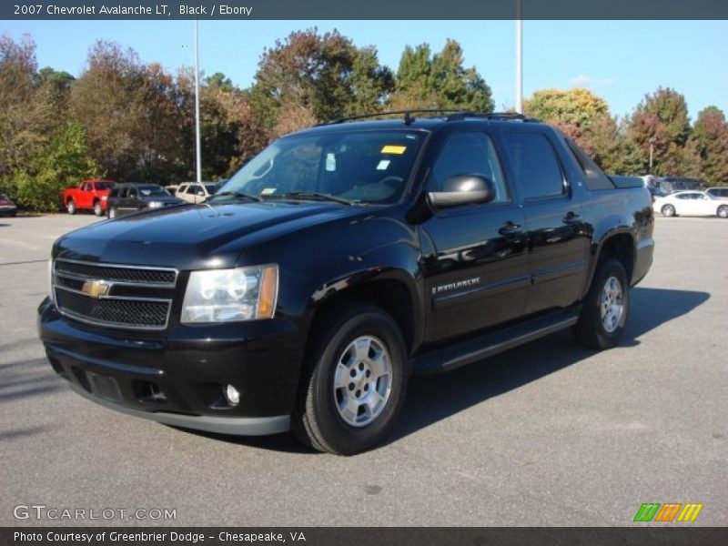 Black / Ebony 2007 Chevrolet Avalanche LT