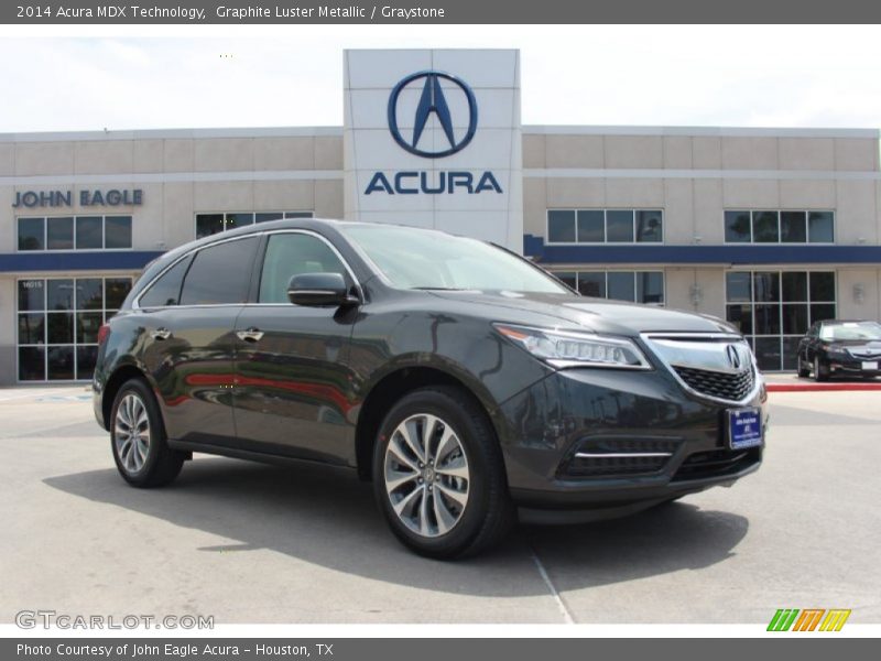 Graphite Luster Metallic / Graystone 2014 Acura MDX Technology