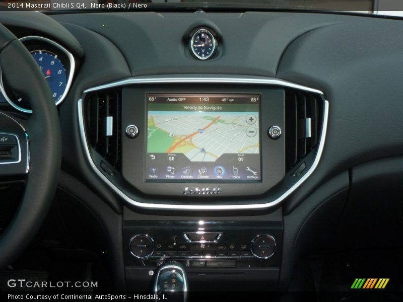 Navigation of 2014 Ghibli S Q4