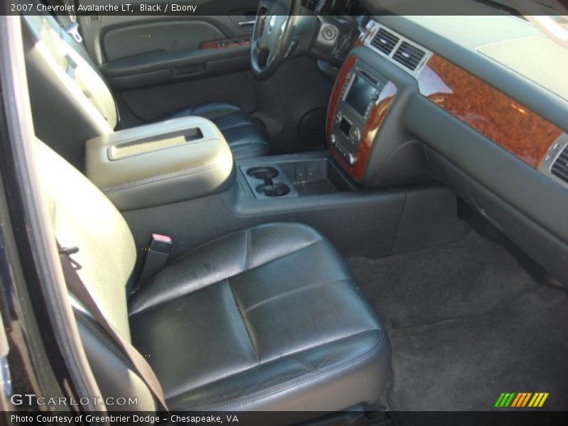 Black / Ebony 2007 Chevrolet Avalanche LT