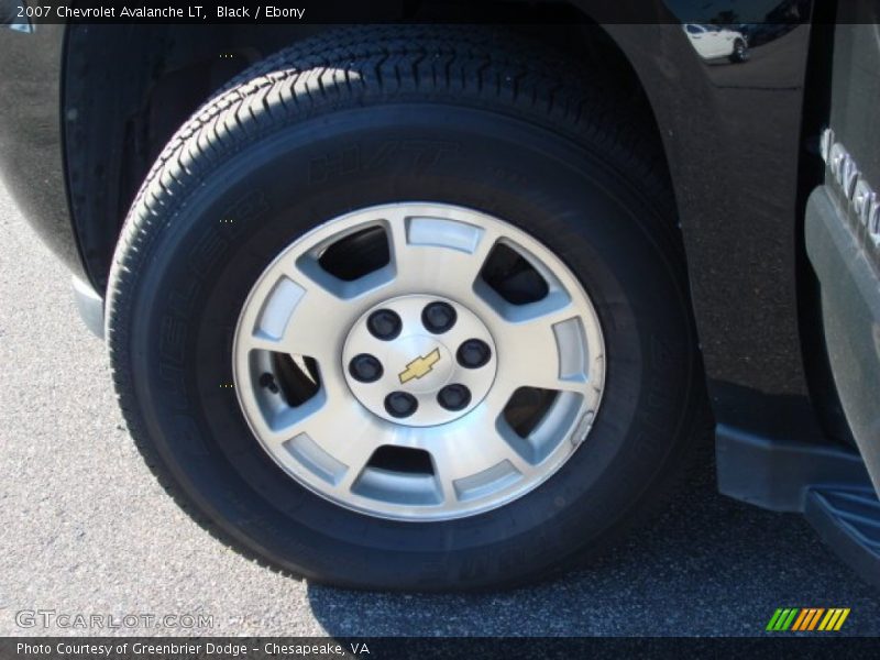 Black / Ebony 2007 Chevrolet Avalanche LT