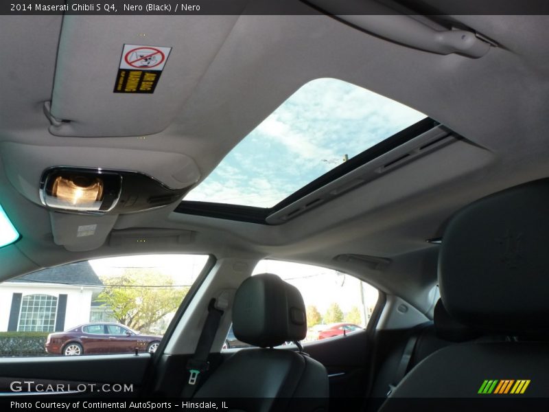 Nero (Black) / Nero 2014 Maserati Ghibli S Q4