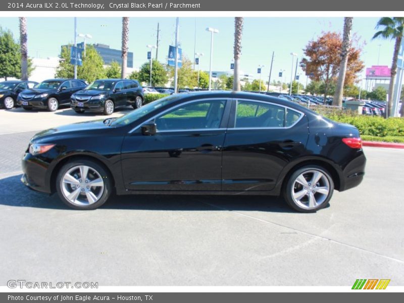 Crystal Black Pearl / Parchment 2014 Acura ILX 2.0L Technology
