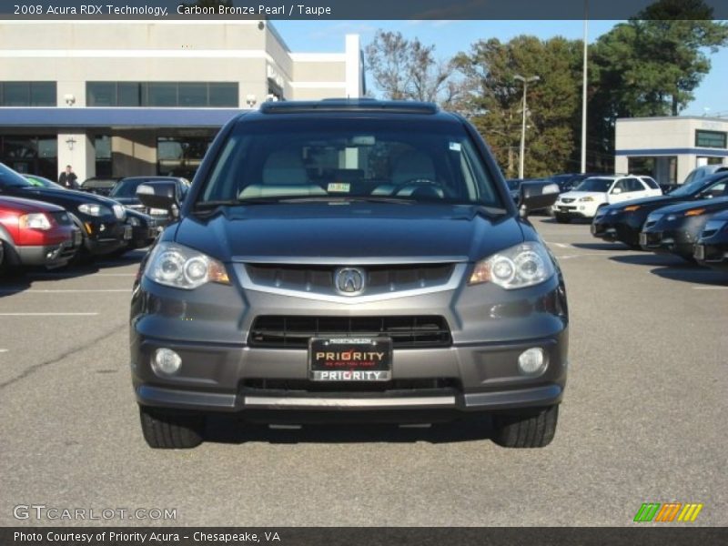 Carbon Bronze Pearl / Taupe 2008 Acura RDX Technology