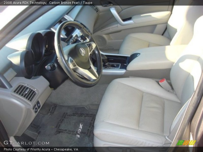 Carbon Bronze Pearl / Taupe 2008 Acura RDX Technology