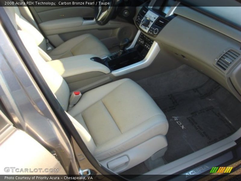 Carbon Bronze Pearl / Taupe 2008 Acura RDX Technology
