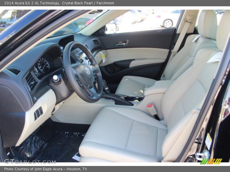 Crystal Black Pearl / Parchment 2014 Acura ILX 2.0L Technology