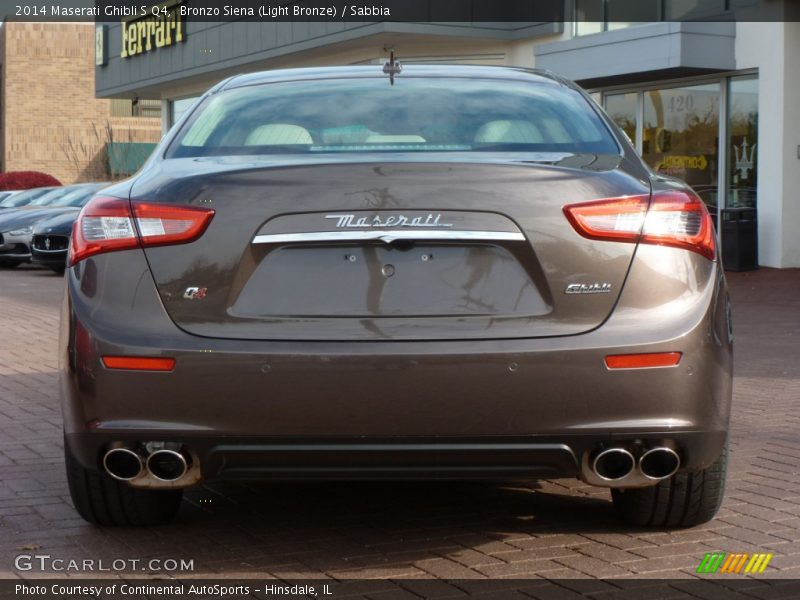 Bronzo Siena (Light Bronze) / Sabbia 2014 Maserati Ghibli S Q4