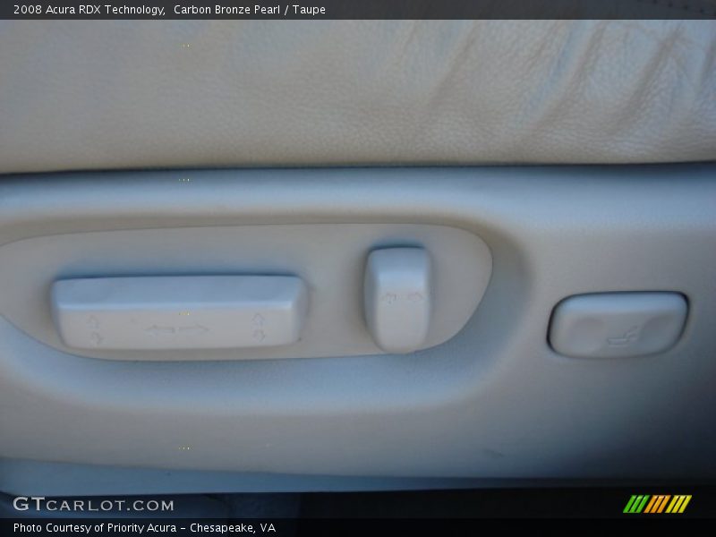 Carbon Bronze Pearl / Taupe 2008 Acura RDX Technology