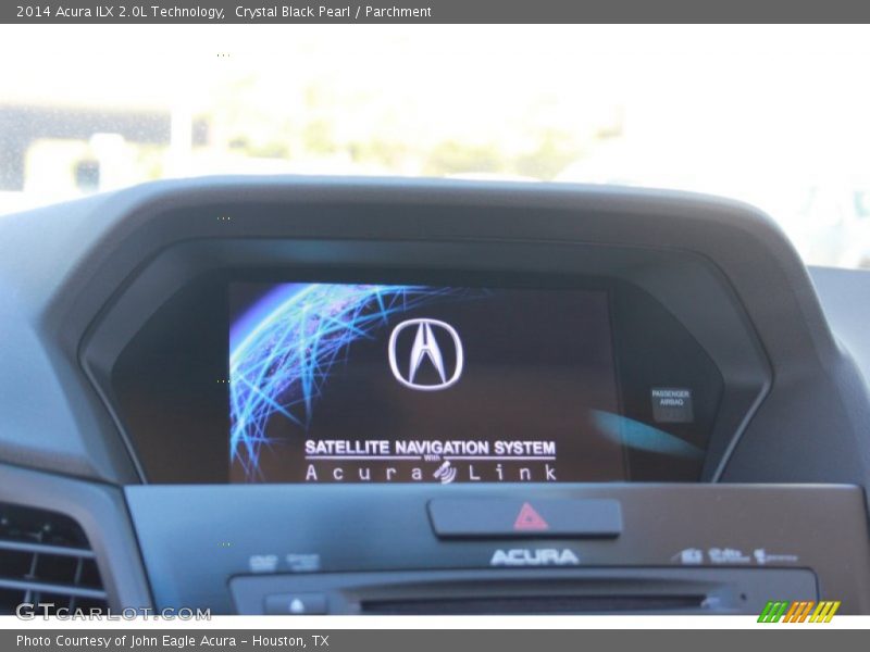 Crystal Black Pearl / Parchment 2014 Acura ILX 2.0L Technology