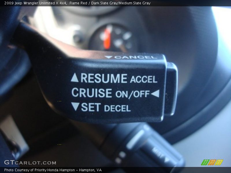 Flame Red / Dark Slate Gray/Medium Slate Gray 2009 Jeep Wrangler Unlimited X 4x4