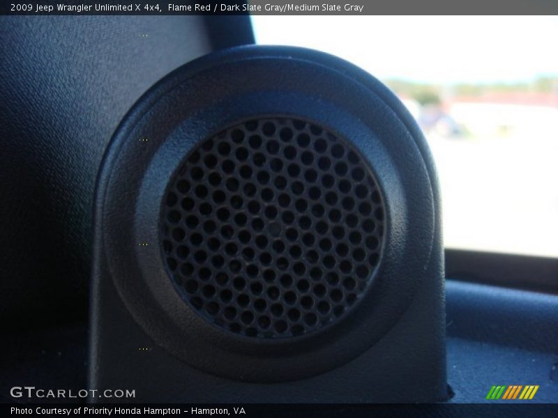 Flame Red / Dark Slate Gray/Medium Slate Gray 2009 Jeep Wrangler Unlimited X 4x4