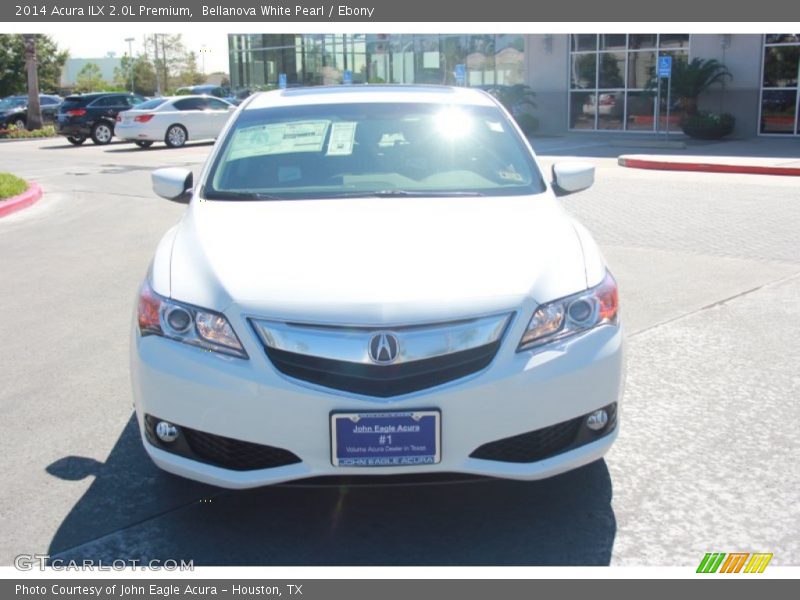 Bellanova White Pearl / Ebony 2014 Acura ILX 2.0L Premium