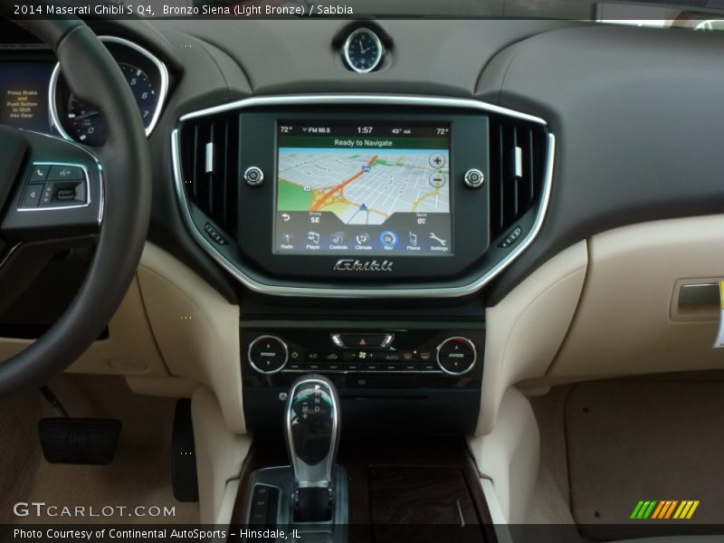 Navigation of 2014 Ghibli S Q4
