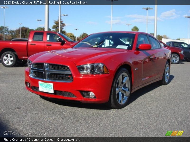 Redline 3 Coat Pearl / Black 2013 Dodge Charger R/T Max