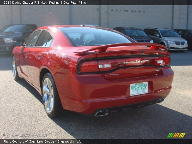 Redline 3 Coat Pearl / Black 2013 Dodge Charger R/T Max