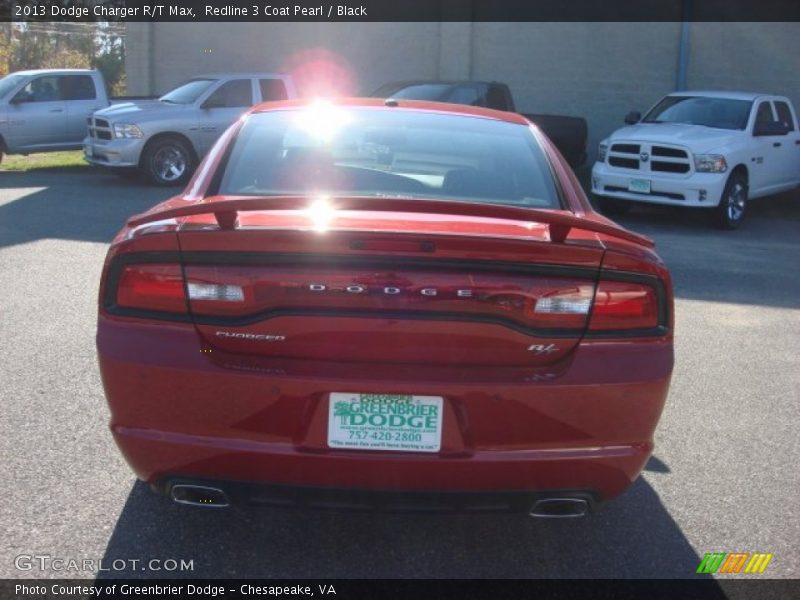 Redline 3 Coat Pearl / Black 2013 Dodge Charger R/T Max