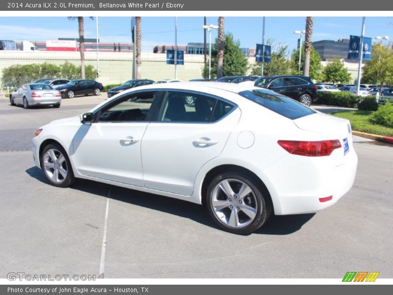 Bellanova White Pearl / Ebony 2014 Acura ILX 2.0L Premium