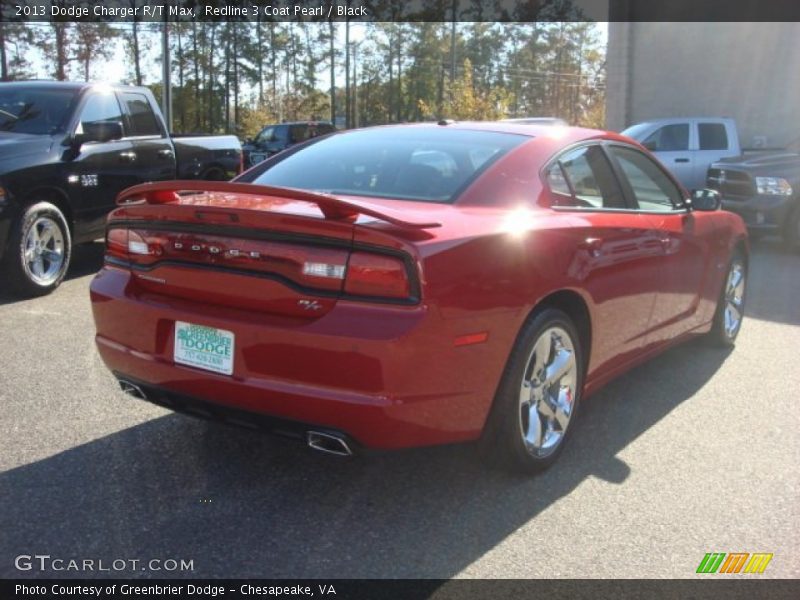Redline 3 Coat Pearl / Black 2013 Dodge Charger R/T Max