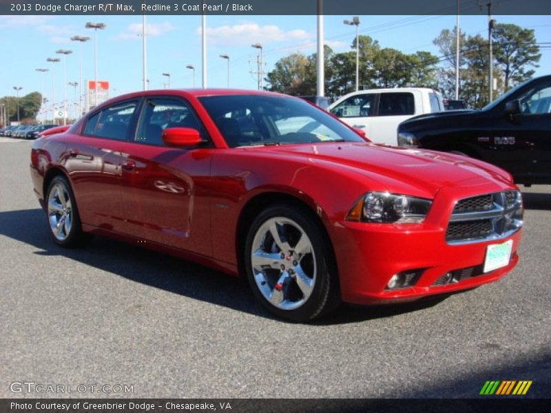 Redline 3 Coat Pearl / Black 2013 Dodge Charger R/T Max