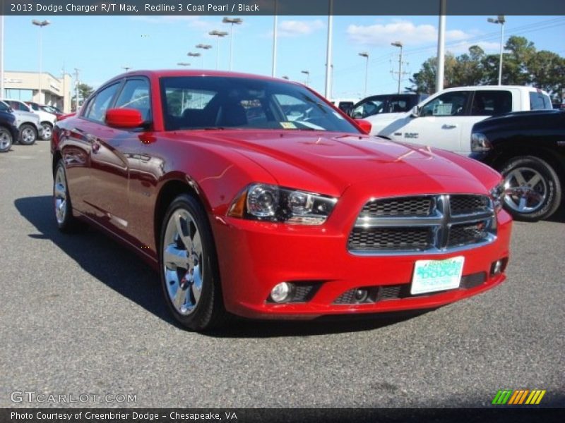 Redline 3 Coat Pearl / Black 2013 Dodge Charger R/T Max