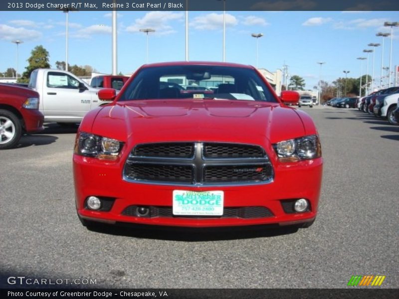 Redline 3 Coat Pearl / Black 2013 Dodge Charger R/T Max