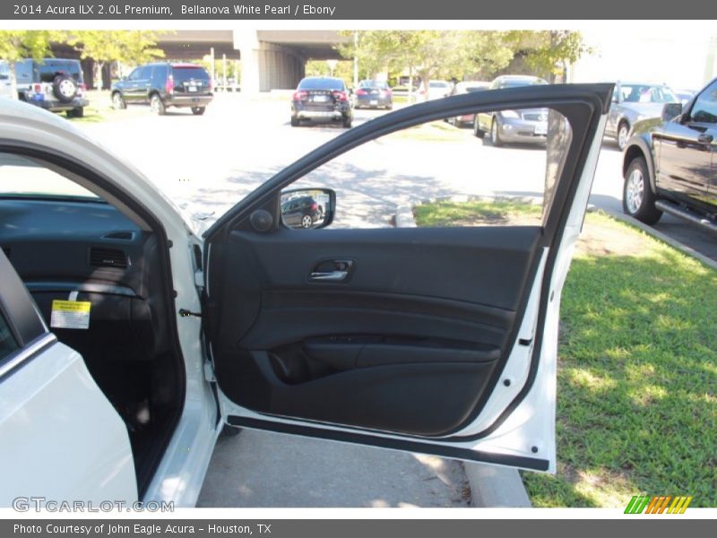 Bellanova White Pearl / Ebony 2014 Acura ILX 2.0L Premium
