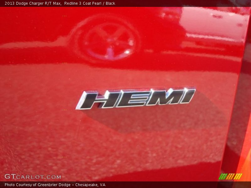 Redline 3 Coat Pearl / Black 2013 Dodge Charger R/T Max