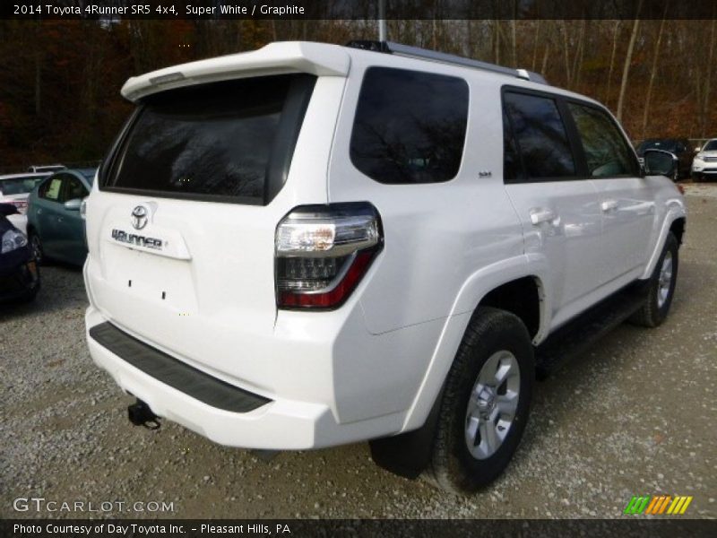Super White / Graphite 2014 Toyota 4Runner SR5 4x4