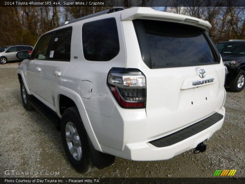 Super White / Graphite 2014 Toyota 4Runner SR5 4x4