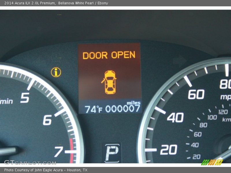 Bellanova White Pearl / Ebony 2014 Acura ILX 2.0L Premium