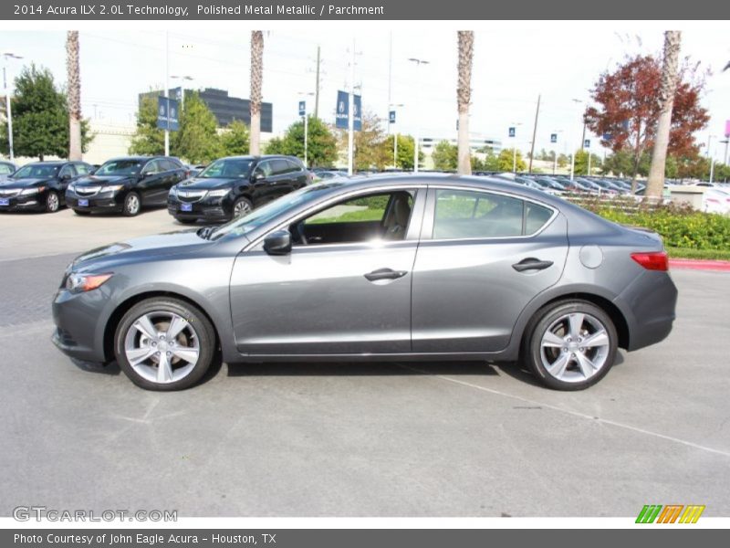 Polished Metal Metallic / Parchment 2014 Acura ILX 2.0L Technology